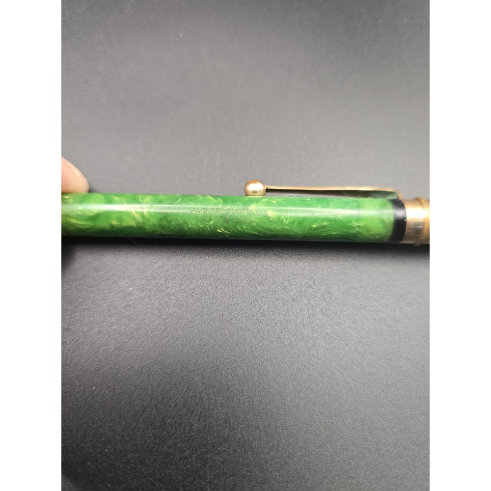 1920s Parker Duofold Jade Green Mechanical Pencil Clip Model Vintage USA - Picture 3 of 10